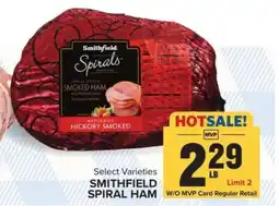 Food Lion Smithfield Spiral Ham offer