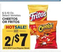 Food Lion Cheetos or Fritos offer