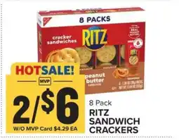 Food Lion Ritz Sandwich Crackers offer
