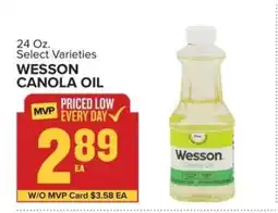 Food Lion Wesson Canola Oil offer