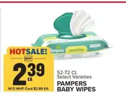 Food Lion Pampers Baby Wipes offer