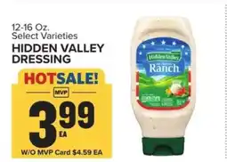 Food Lion HIDDEN VALLEY DRESSING offer