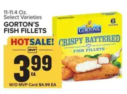Food Lion Gorton's Fish Fillets offer
