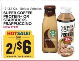 Food Lion Super Coffee Protein+ or Starbucks Frappuccino offer