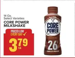 Food Lion CORE POWER MILKSHAKE offer