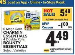 Food Lion Charmin Essentials & Bounty Essentials offer