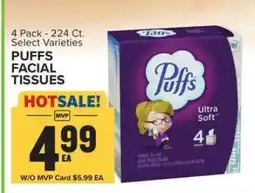 Food Lion Puffs Facial Tissues offer