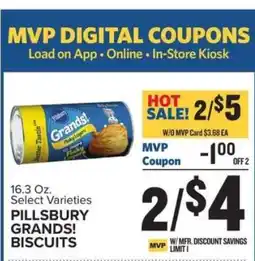 Food Lion Pillsbury Grands Biscuits offer