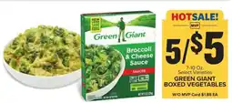 Food Lion Green Giant Boxed Vegetables offer
