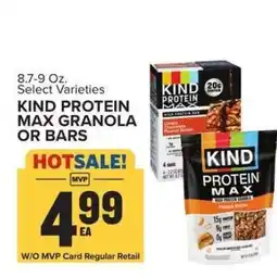 Food Lion KIND PROTEIN MAX GRANOLA OR BARS offer