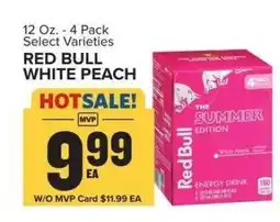 Food Lion Red Bull White Peach offer