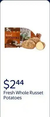 Walmart Fresh Whole Russet Potatoes offer