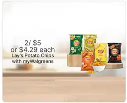 Walgreens Lay's Potato Chips offer
