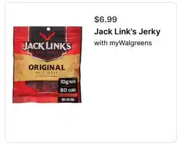 Walgreens Jack Link's Jerky offer