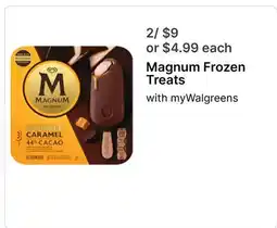 Walgreens Magnum Frozen Treats offer