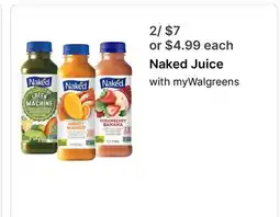 Walgreens Naked Juice offer