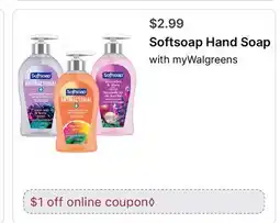 Walgreens Softsoap Hand Soap offer
