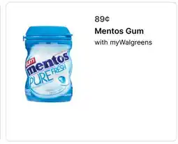 Walgreens Mentos Gum offer