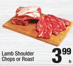 Super King Markets Lamb Shoulder Chops or Roast offer