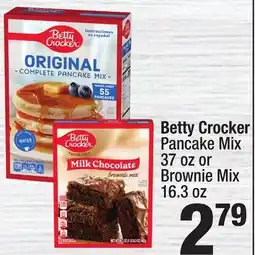 Super King Markets Betty Crocker Pancake Mix 37 oz or Brownie Mix 16.3 oz offer