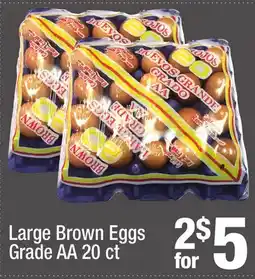Super King Markets Large Brown Eggs Grade AA offer