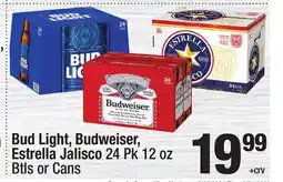 Super King Markets Bud Light, Budweiser, Estrella Jalisco offer