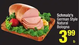 Super King Markets Schmalz's German Style Natural Bologna offer