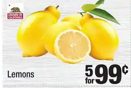 Super King Markets Lemons offer