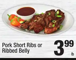 Super King Markets Pork Short Ribs or Ribbed Belly offer