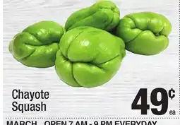 Super King Markets Chayote Squash offer