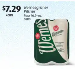 Aldi Wernesgrüner Pilsner offer