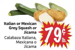 Foodmaxx Italian or Mexican Grey Squash or Jicama offer