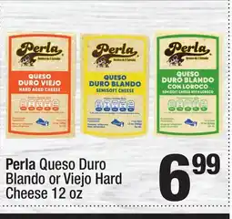 Super King Markets Perla Queso Duro Blando or Viejo offer