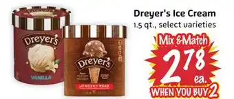 Foodmaxx Dreyer's Ice Cream offer