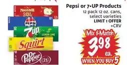 Foodmaxx Pepsi or 7 • UP Products offer