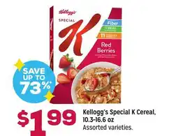 Grocery Outlet Kellogg's Special K Cereal offer