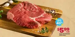 Grocery Outlet Angus Beef Boneless Chuck Roast offer