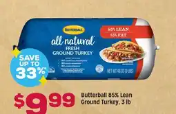Grocery Outlet Butterball 85% Lean Ground Turkey offer