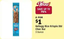 Grocery Outlet Rice Krispie Dbl Choc Bar offer