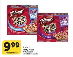 Albertsons Totino's Party Pizza offer