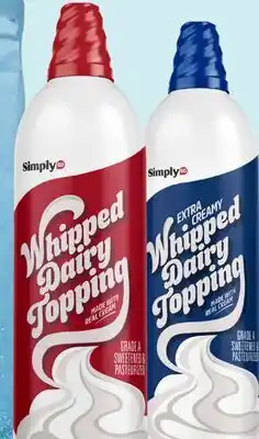 Grocery Outlet SimplyGO Whipped Dairy Topping offer