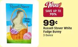 Grocery Outlet White Fudge Bunny offer