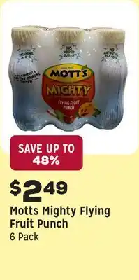 Grocery Outlet Mighty Flying Fruit Punch offer