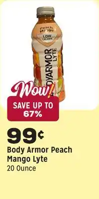 Grocery Outlet Peach Mango Lyte offer