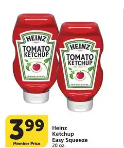 Albertsons Heinz Ketchup Easy Squeeze offer