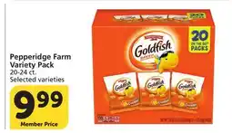 Albertsons Pepperidge Farm Variety Pack offer