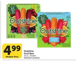 Albertsons Outshine Fruit Bars offer