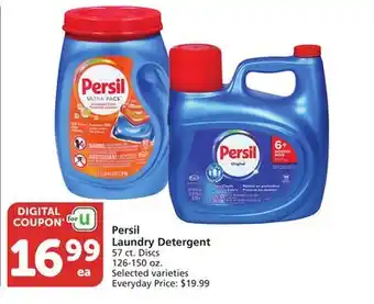 Albertsons Persil Laundry Detergent offer