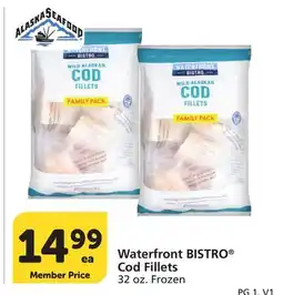 Albertsons Waterfront BISTRO Cod Fillets offer
