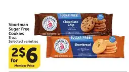 Albertsons Voortman Sugar Free Cookies offer